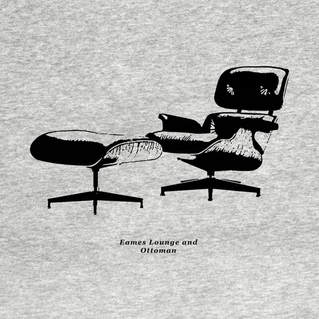 Eames Lounge and Ottoman by Jamesbartoli01@gmail.com